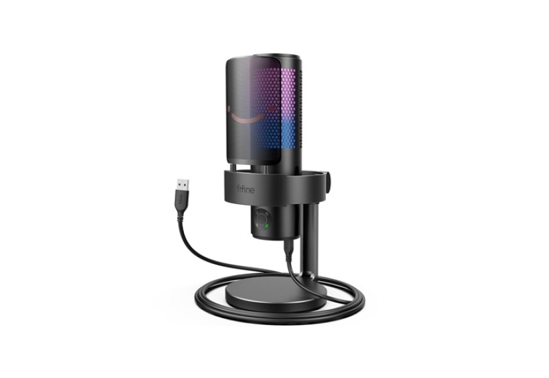 FIFINE AMPLIGAME A9 USB RGB Gaming Microphone
