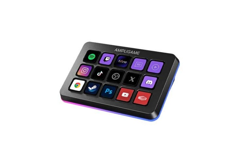 FIFINE AmpliGame D6 RGB Stream Controller