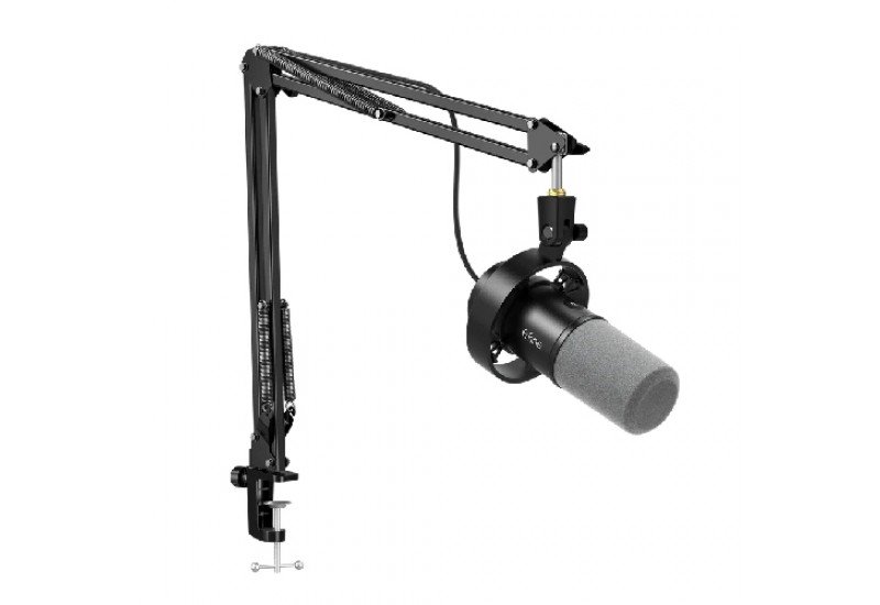 FIFINE AmpliTank K688CT USB/XLR Dynamic Microphone Kit with Boom Arm Stand