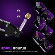 FIFINE AmpliGame BM38 RGB Microphone Boom Arm