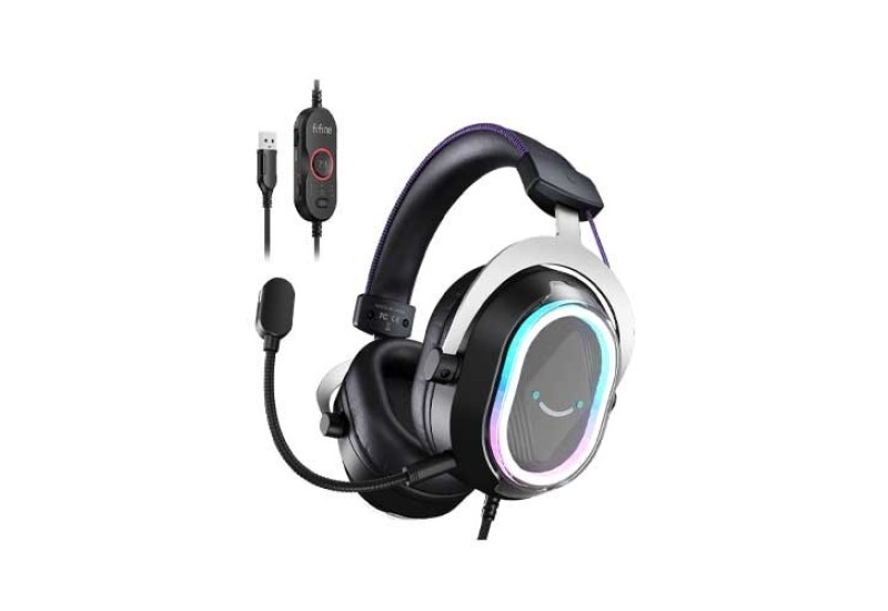 FIFINE AmpliGame H13 USB RGB Headphone
