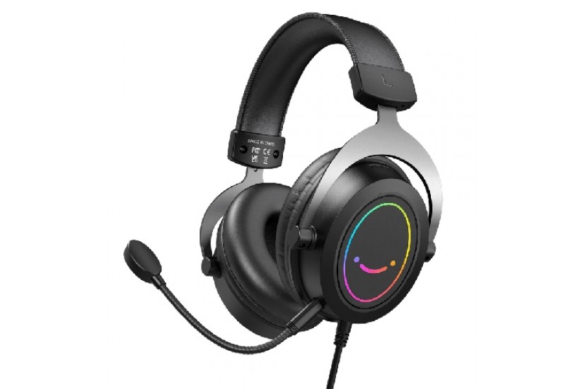 FIFINE AmpliGame H3 RGB Gaming Headset + S3 RGB Headphone Stand Combo | Ultimate RGB Gaming Setup