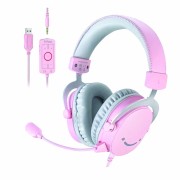 FIFINE AMPLIGAME H9 3.5MM HEADSET WITH USB CONTROL BOX FOR MUTE, I/O CONTROLS, 7.1 SURROUND SOUND FOR CONSOLE/PC