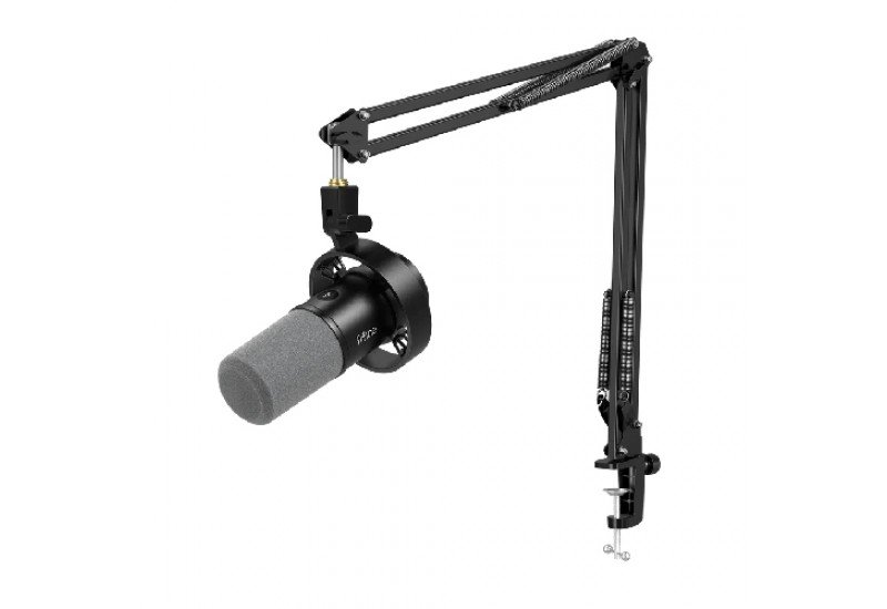 FIFINE AmpliTank K688CT USB/XLR Dynamic Microphone Kit with Boom Arm Stand