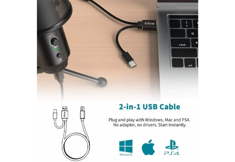 FIFINE K683A TYPE-C USB MICROPHONE